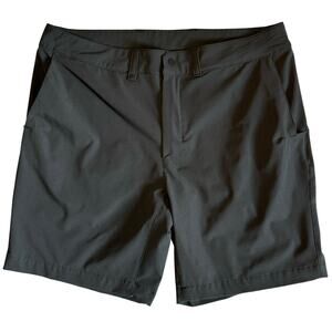 The North Face Black Shorts Men’s 36 Lightweight Breathable Zip Pocket